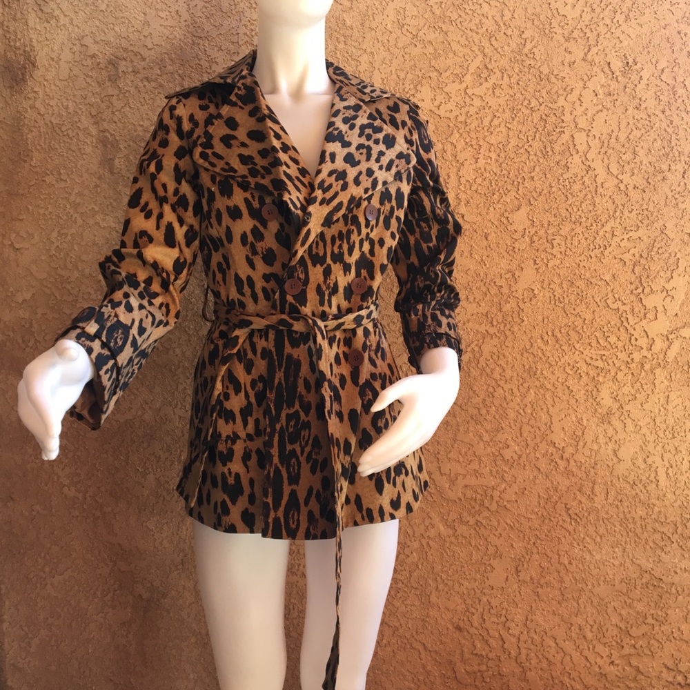 Leopard coat
